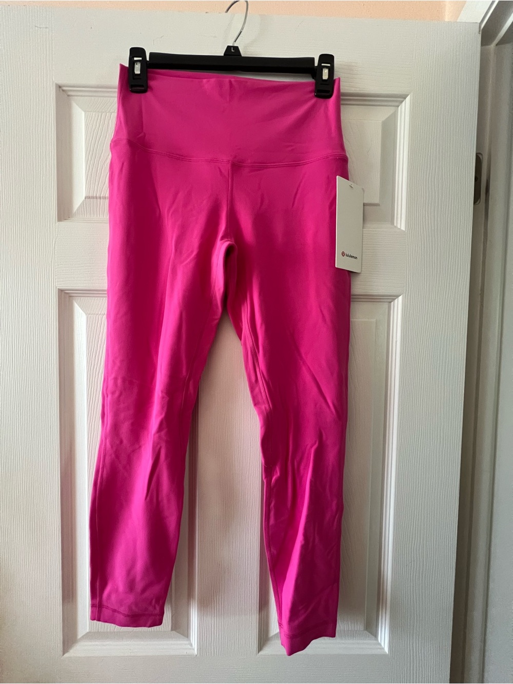 Lululemon High-Rise Align Leggings - Bright Pink (Size 8)